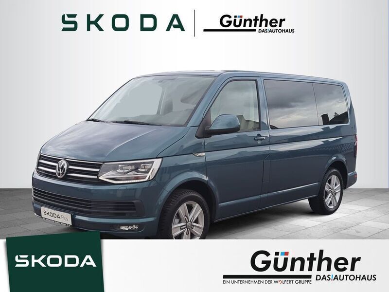 Bamubsgarden green metallic Gebraucht 2019 VW T6.1 Comfortline Van | 42.400 € (Superpreis) - Bild 1/4