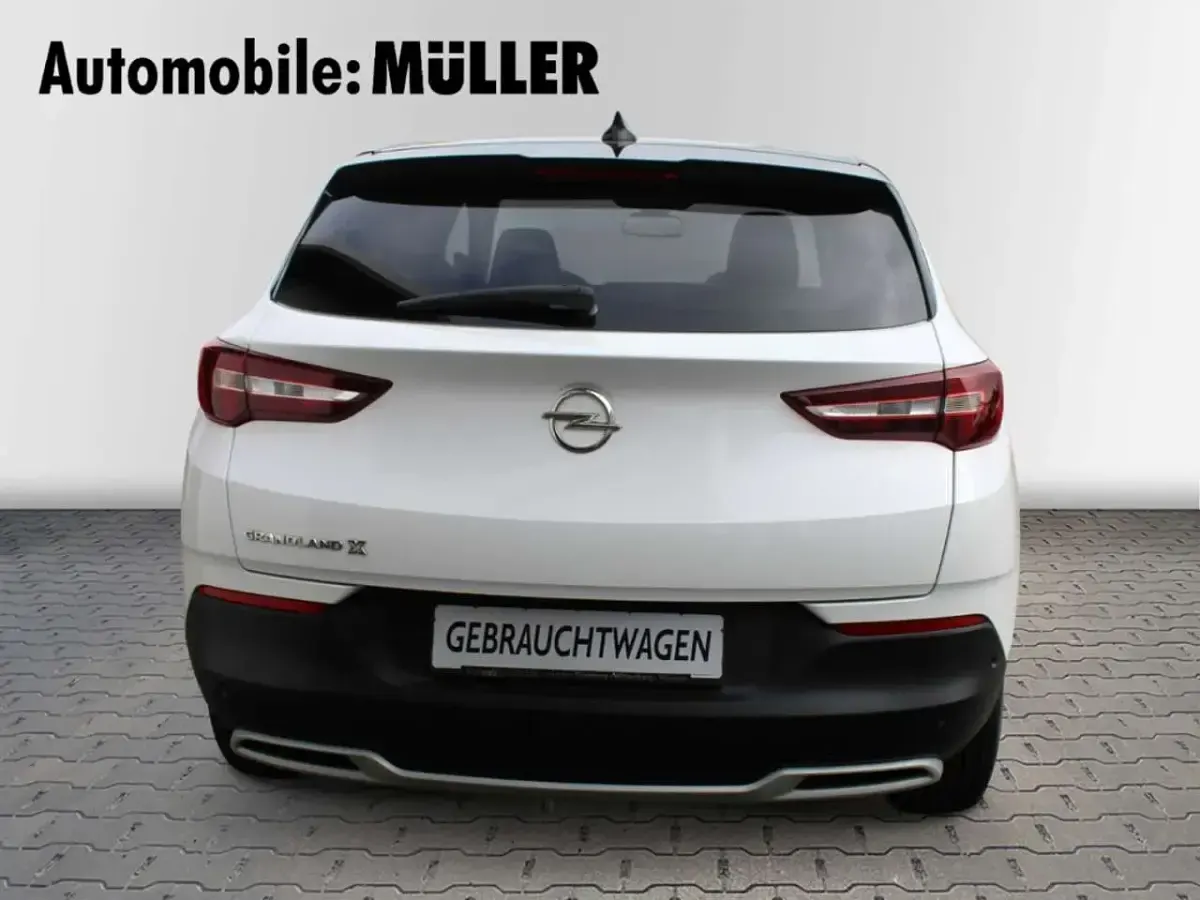 Gebraucht Opel Grandland X Design Edition 131 PS (96 kW) 2021 Jade weiss/arktis weiss SUV