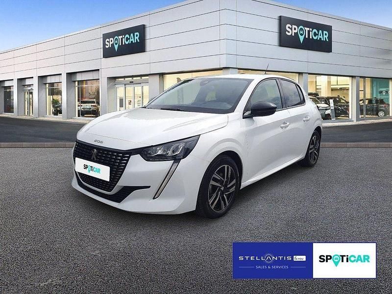 Weiß Gebraucht 2023 Peugeot 208 Allure Kleinwagen | 16.480 € (Fairer Preis) - Bild 1/4