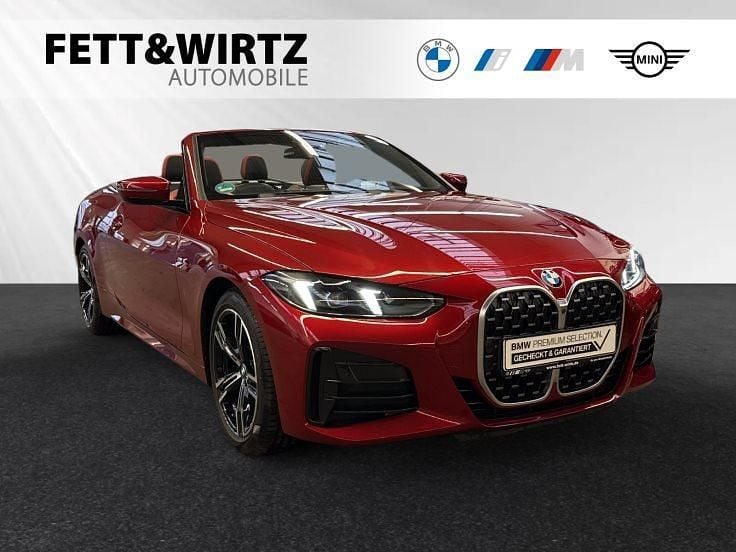 Fire red Gebraucht 2025 BMW 420 Comfort Edition Cabrio | 49.700 € (Superpreis) - Bild 1/3