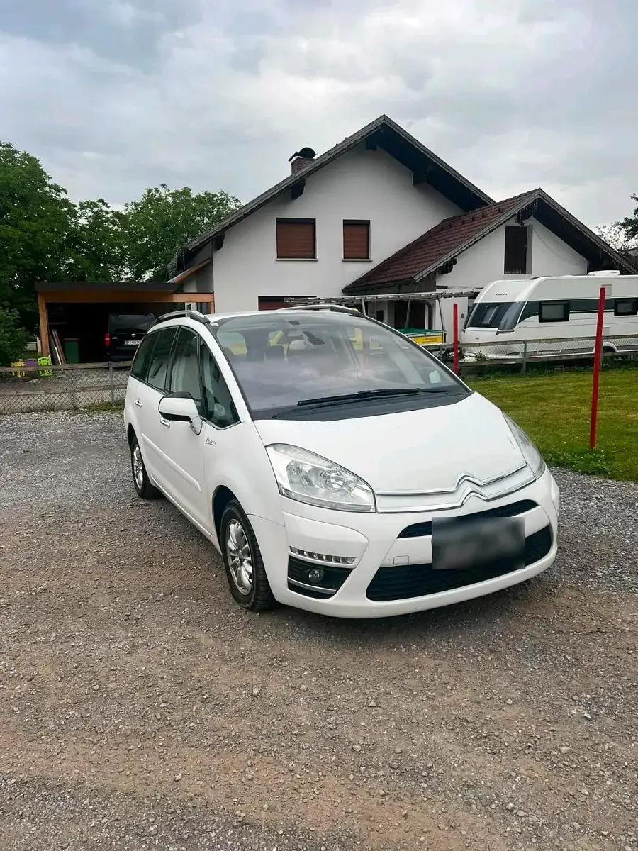 Gebraucht Citroën C4 Picasso 112 PS (82 kW) 2013 Weiß Van / Kleinbus