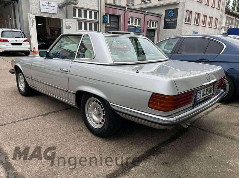 Silber Gebraucht 1974 Mercedes 350 Cabrio | 30.000 € - Bild 1/4
