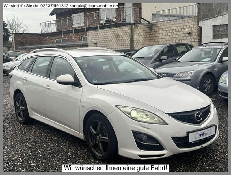 Gebraucht Mazda 6 163 PS (119 kW) 2010 Arachneweiß metallic (metallic) Kombi