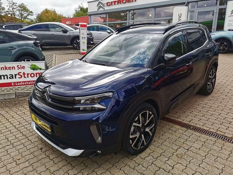 Blau metallic Gebraucht 2022 Citroën C5 Aircross Shine SUV | 22.290 € (Fairer Preis) - Bild 1/2