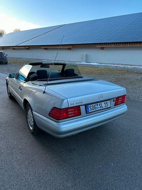 Gebraucht Mercedes SL320 231 PS (169 kW) 1997 Silber Cabrio