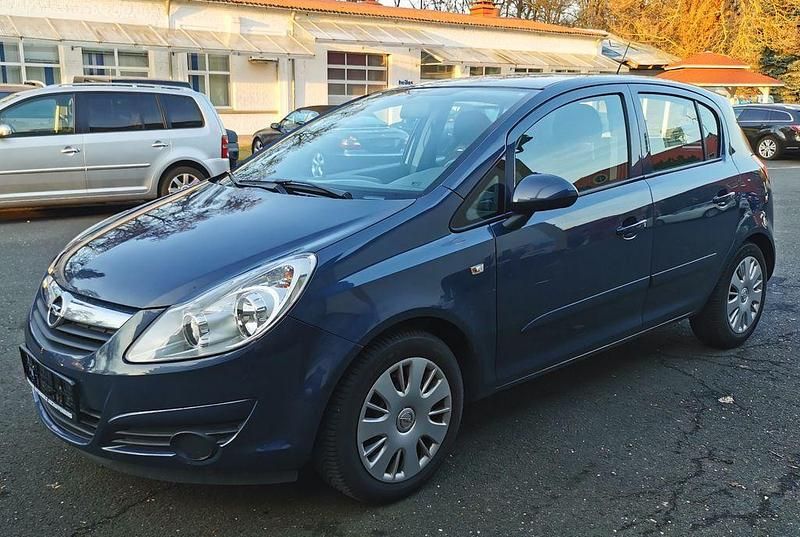 Gebraucht Opel Corsa Edition 90 PS (66 kW) 2007 Blau Kleinwagen