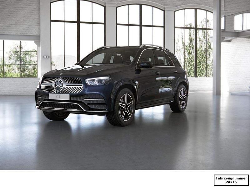 Blau Gebraucht 2024 Mercedes GLE300 AMG SUV | 63.799 € (Superpreis) - Bild 1/4