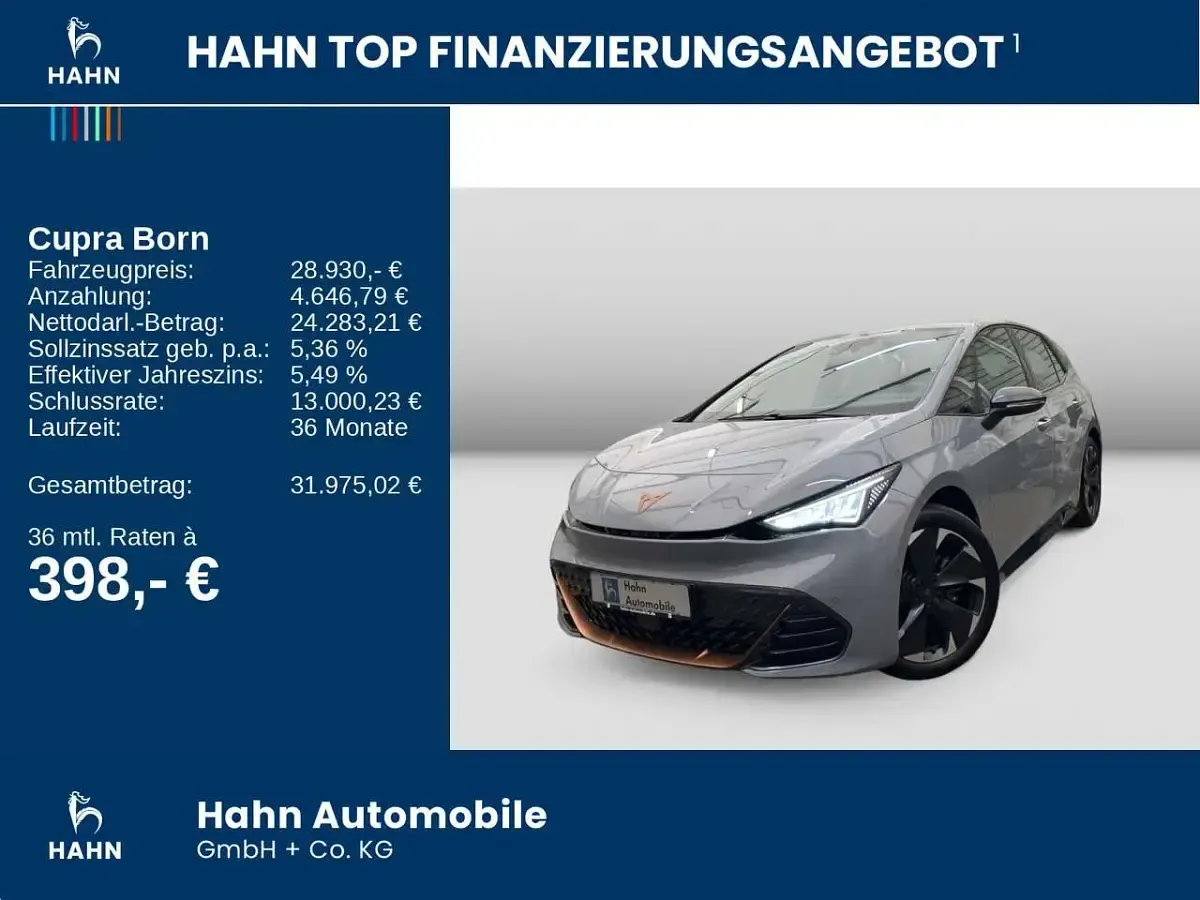 Gebraucht Cupra Born 150 kW (204 PS) 2023 Grau Kleinwagen