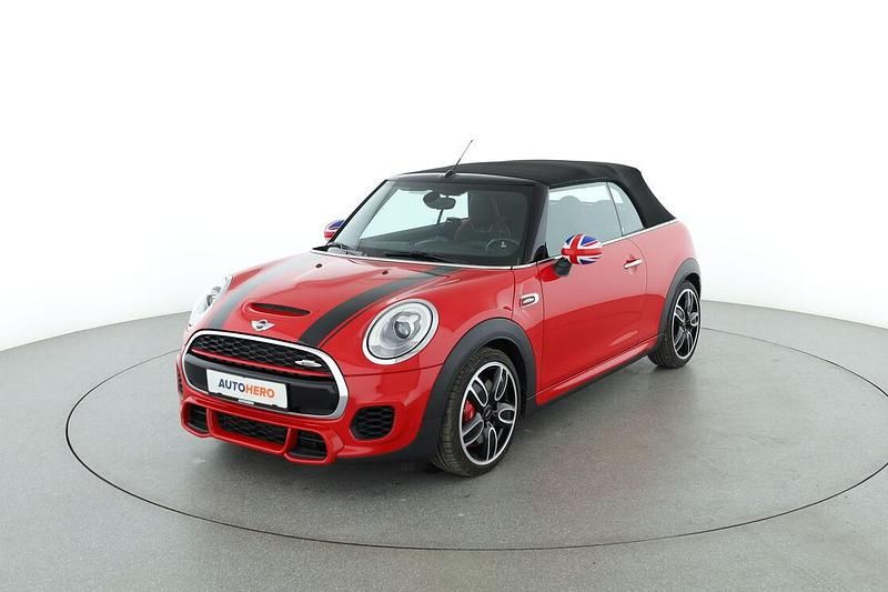 Rot Gebraucht 2017 Mini John Cooper Works Cabriolet Cabrio | 23.090 € (Teuer) - Bild 1/3