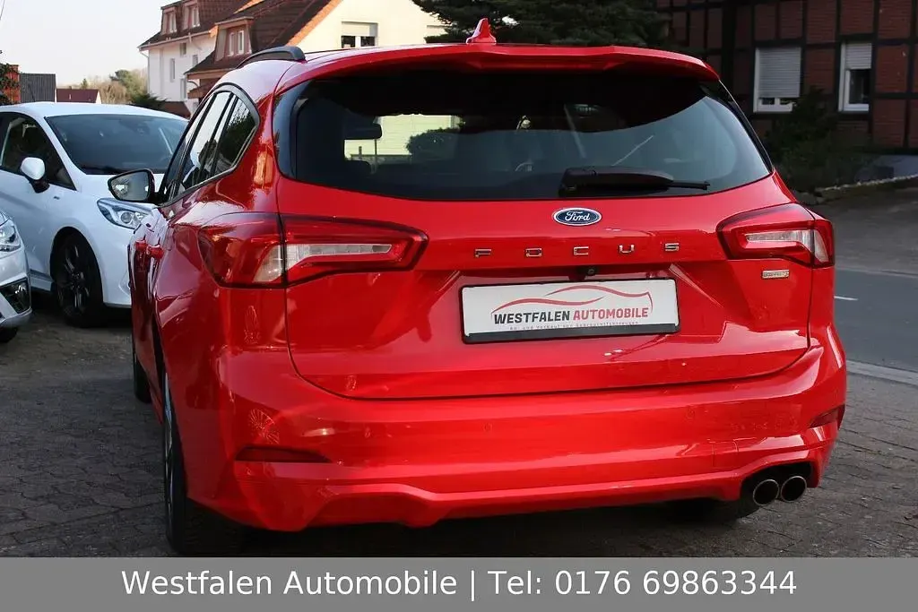 Usata Ford Focus ST-Line 182 CV (133 kW) 2018 Rosso Berlina