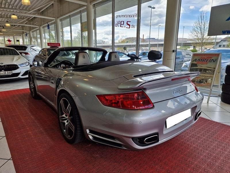 Gebraucht Porsche 997 Turbo Chrono 480 PS (353 kW) 2008 Silber Cabrio
