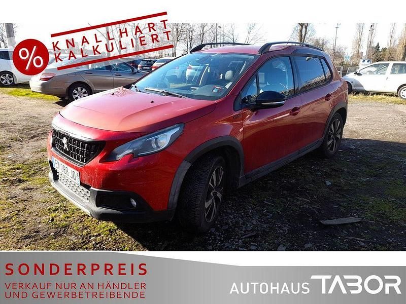 Lackierung ultimaterot/metall Gebraucht 2017 Peugeot 2008 Allure SUV | 4.585 € - Bild 1/4