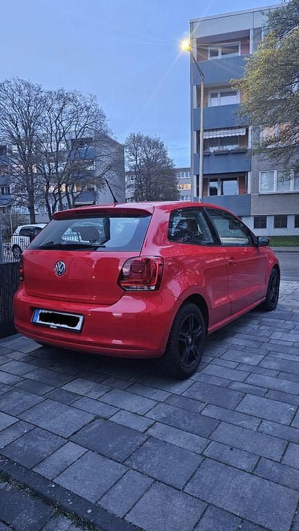 Gebraucht VW Polo 69 PS (50 kW) 2010 Rot Kleinwagen