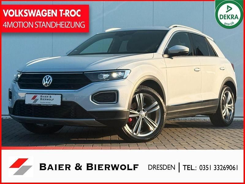Silber Gebraucht 2019 VW T-Roc Sportline SUV | 23.990 € (Fairer Preis) - Bild 1/4