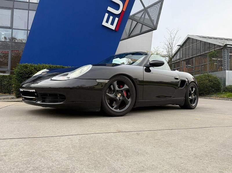 Schwarz Gebraucht 2000 Porsche Boxster S Cabrio | 14.900 € (Superpreis) - Bild 1/4