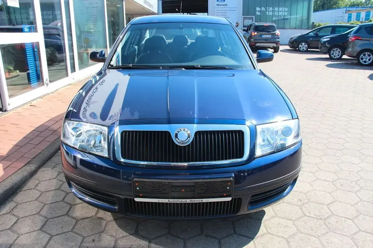 Gebraucht Skoda Superb 116 PS (85 kW) 2003 Blau Limousine