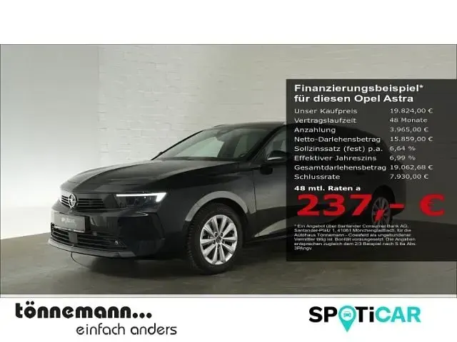 Brugt Opel Astra Business Elegance 131 HK (96 kW) 2024 Hatchback