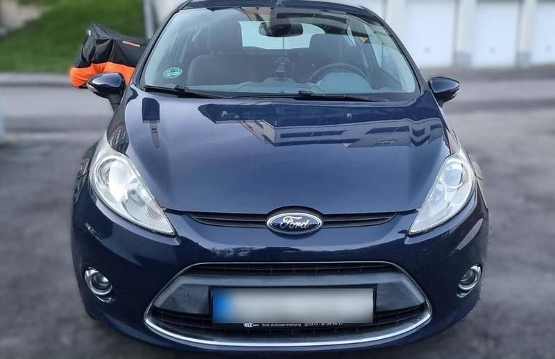 Gebraucht Ford Fiesta Titanium 120 PS (88 kW) 2009 Blau Kleinwagen
