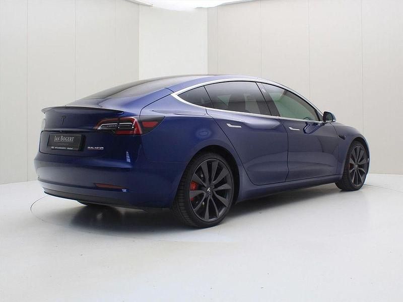 Occasion Tesla Model 3 Performance 358 kW (487 ch) 2020 Bleue Berline