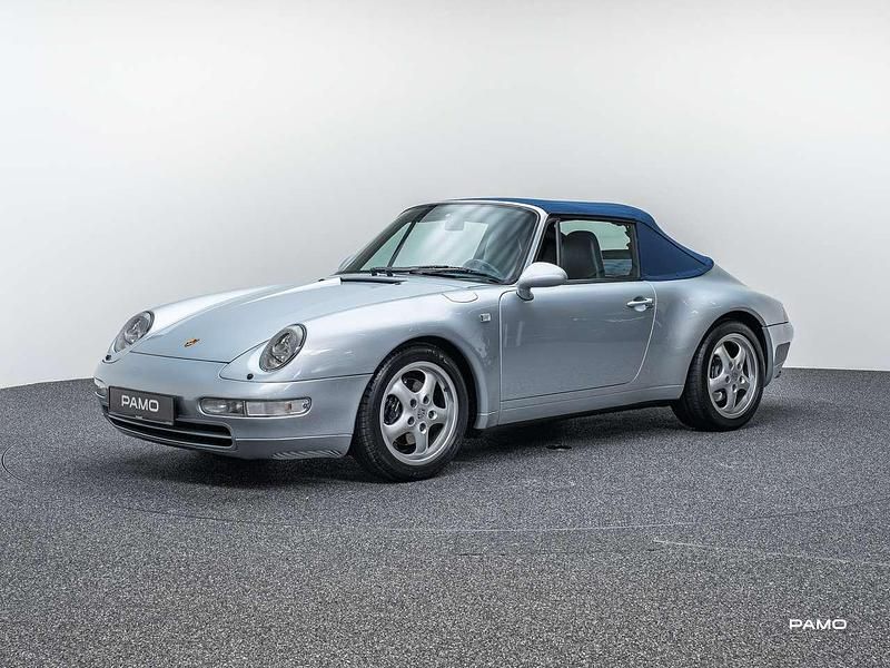 Gebraucht Porsche 993 272 PS (200 kW) 1994 Polar silber metallic Cabrio