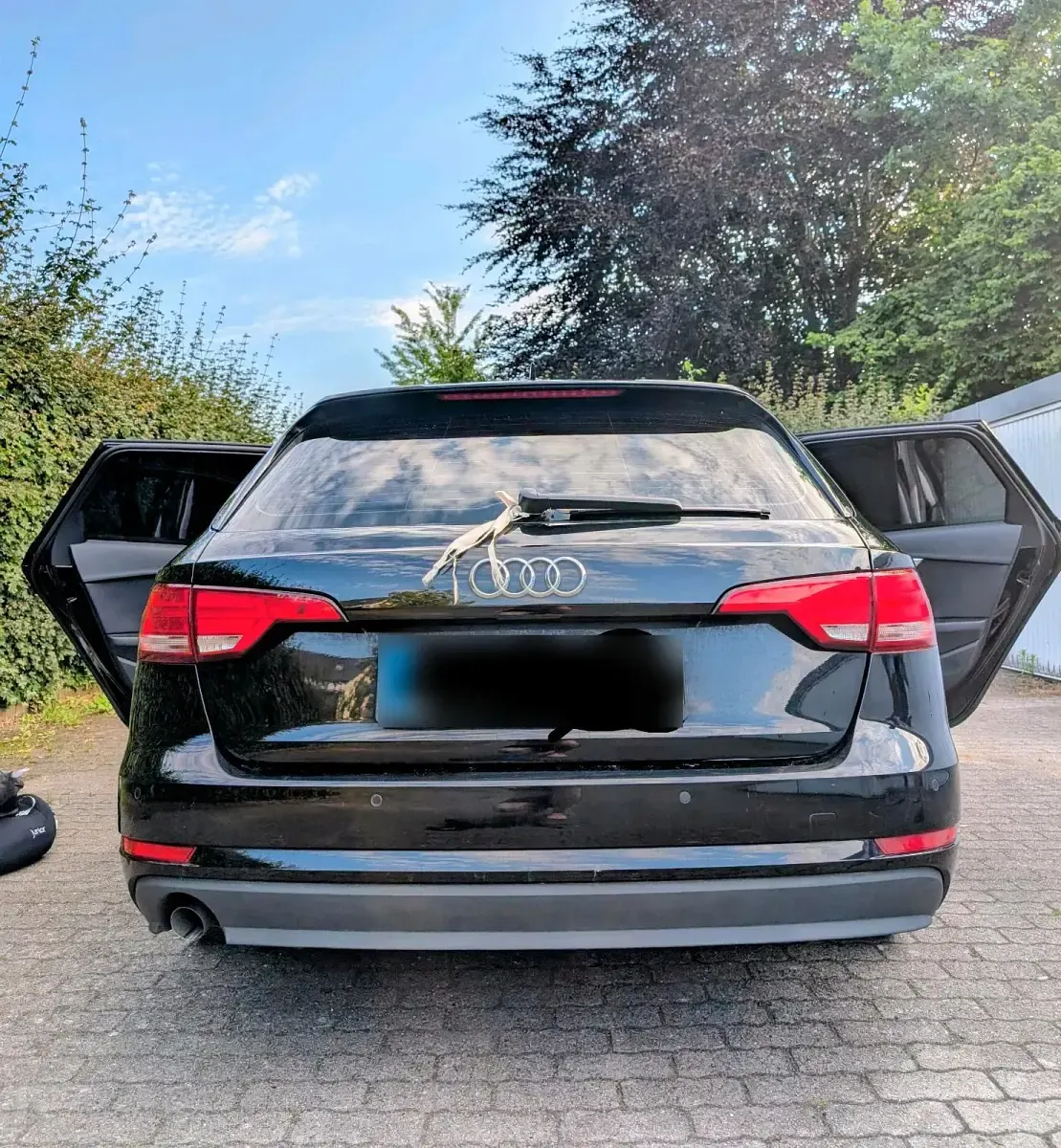 Gebraucht Audi A4 110 PS (80 kW) 2017 Schwarz Kombi