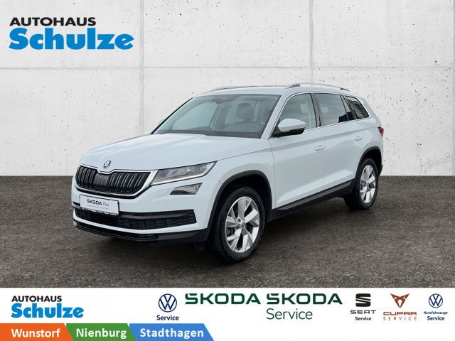 Moonweiß (white), metallic Gebraucht 2017 Skoda Kodiaq Style SUV | 26.590 € (Fairer Preis) - Bild 1/4