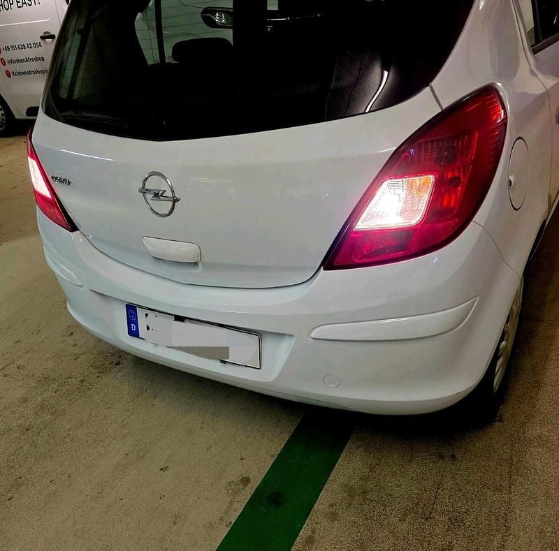 Gebraucht Opel Corsa 2009 Weiß Kleinwagen