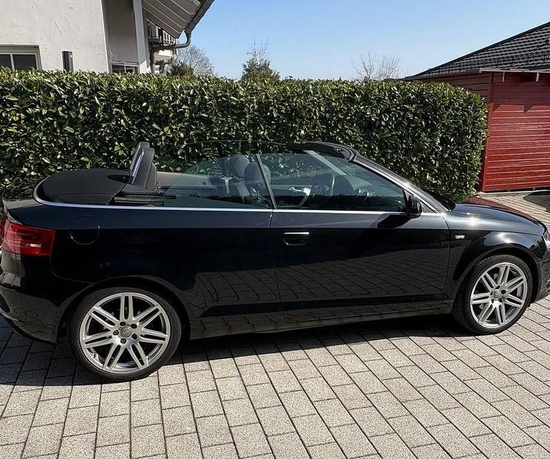 Gebraucht Audi A3 Cabriolet S-Line 125 PS (91 kW) 2012 Schwarz Cabrio