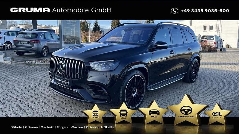 Gebraucht Mercedes GLS63 AMG AMG 612 PS (450 kW) 2023 Lack obsidianschwarz SUV