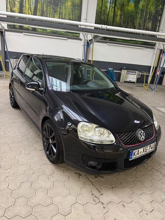 Schwarz Gebraucht 2007 VW Golf V GT Limousine | 2.500 € (Superpreis) - Bild 1/4