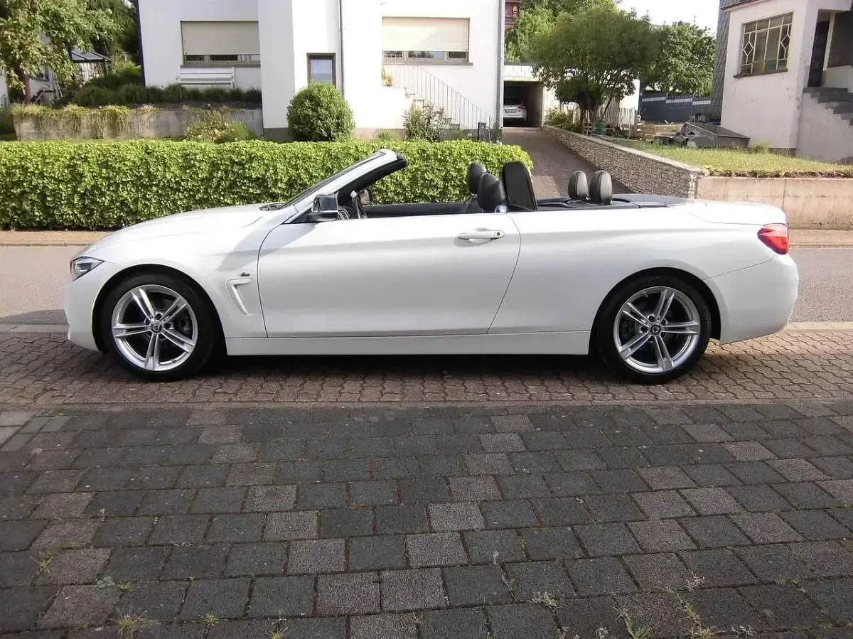 Gebraucht BMW 420 Cabriolet Sport Line 184 PS (135 kW) 2019 Weiß Cabrio