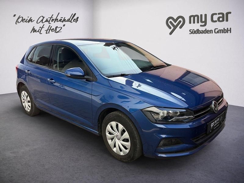 Gebraucht VW Polo Comfortline 116 PS (85 kW) 2020 Reef blue (blau) Kleinwagen