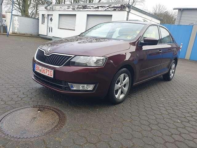 Gebraucht Skoda Rapid Ambition 122 PS (89 kW) 2013 Rosso brunellorot metallic (metallic) Kleinwagen