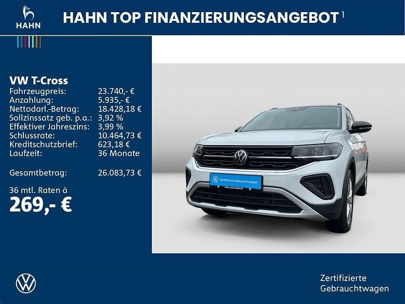 Gebraucht VW T-Cross Goal 116 PS (85 kW) 2025 Weiß SUV