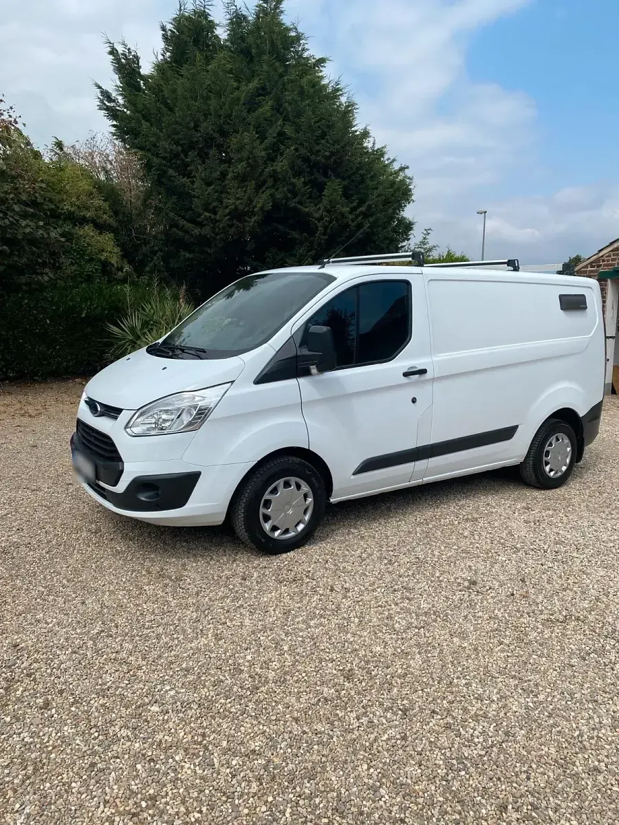 Gebraucht Ford Transit Trend 131 PS (96 kW) 2018 Weiß Van
