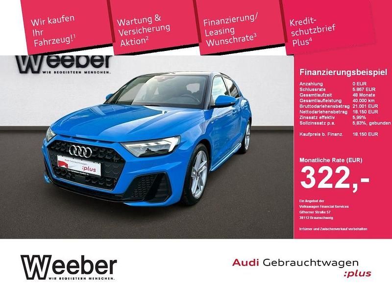 Turboblau Gebraucht 2021 Audi A1 Kleinwagen | 17.590 € (Guter Preis) - Bild 1/4