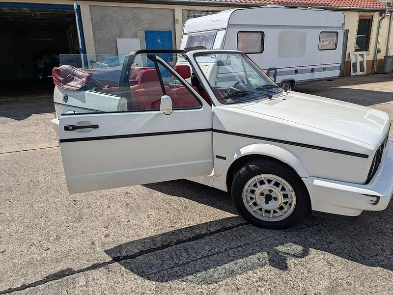 Gebraucht VW Golf Cabriolet 98 PS (72 kW) 1990 Weiß Cabrio