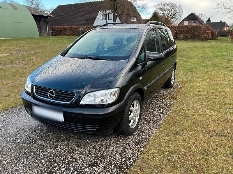 Gebraucht Opel Zafira 125 PS (91 kW) 2005 Schwarz Van / Kleinbus