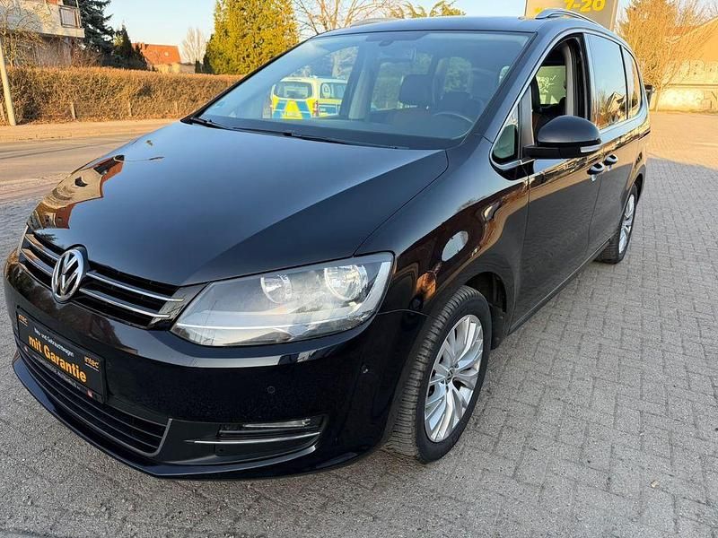 Gebraucht VW Sharan Highline 200 PS (147 kW) 2011 Schwarz Van / Kleinbus
