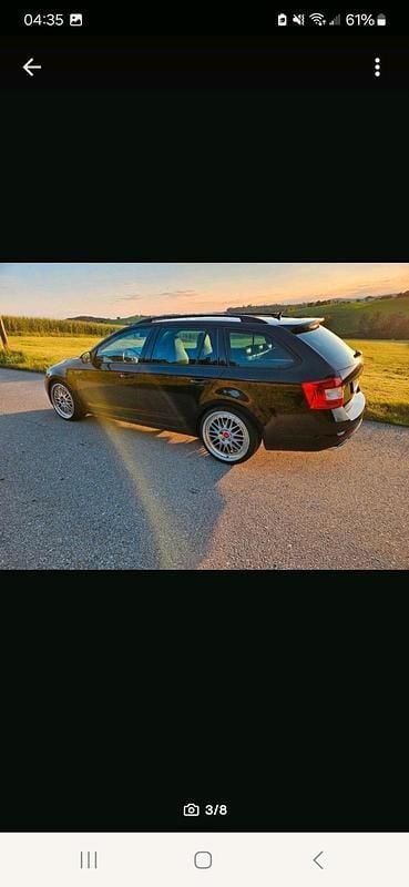 Gebraucht Skoda Octavia RS 184 PS (135 kW) 2014 Schwarz Kleinwagen