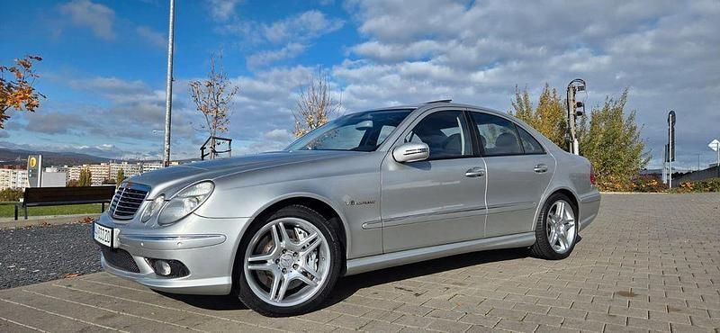 Silber Gebraucht 2003 Mercedes E55 AMG AMG Limousine | 24.055 € (Guter Preis) - Bild 1/4