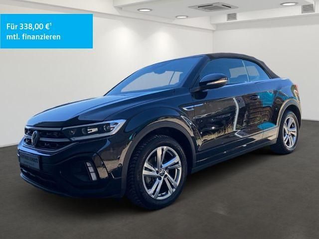 Schwarz Gebraucht 2025 VW T-Roc Cabriolet R-line Cabrio | 35.980 € (Fairer Preis) - Bild 1/2