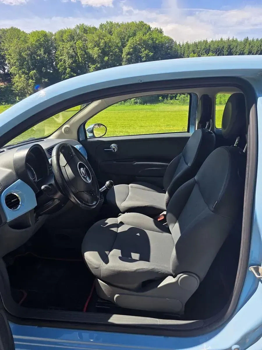 Gebraucht Fiat 500 69 PS (50 kW) 2013 Blau Kleinwagen