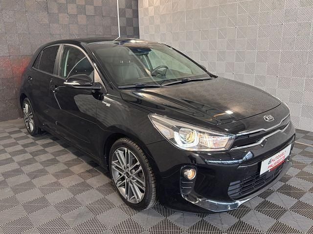 Schwarz Gebraucht 2017 Kia Rio Platinum Limousine | 13.480 € (Fairer Preis) - Bild 1/4