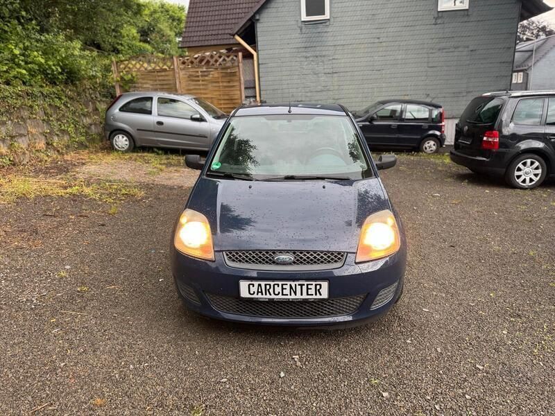 Blau Gebraucht 2008 Ford Fiesta Kleinwagen | 1.490 € (Fairer Preis) - Bild 1/4