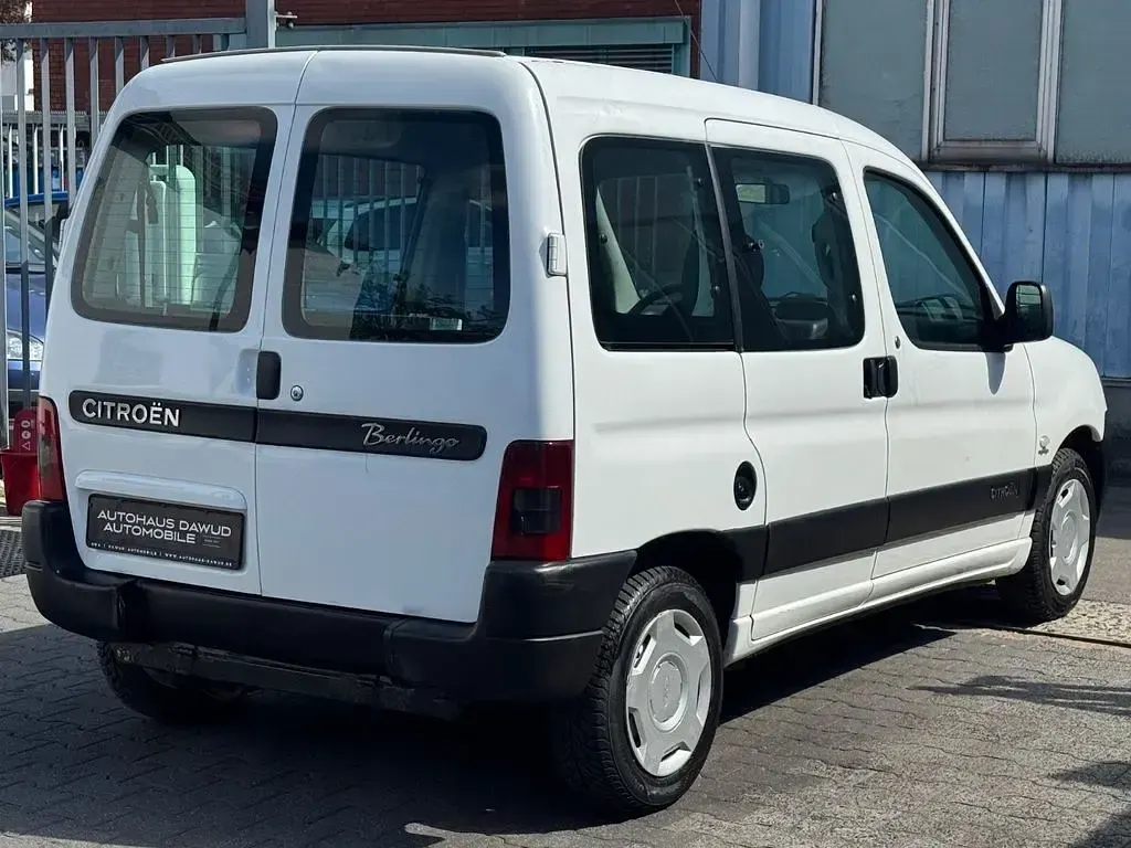 Gebraucht Citroën Berlingo 75 PS (55 kW) 2004 Weiß Van / Kleinbus