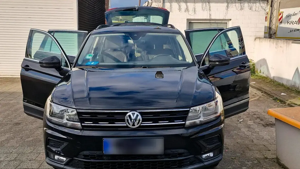 Gebraucht VW Tiguan 116 PS (85 kW) 2018 Blau SUV