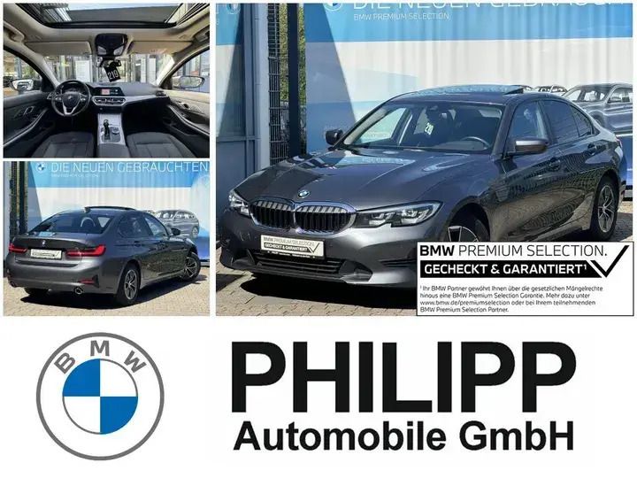 Grau Gebraucht 2021 BMW 318 Efficient Dynamics Limousine | 27.299 € (Etwas zu teuer) - Bild 1/4