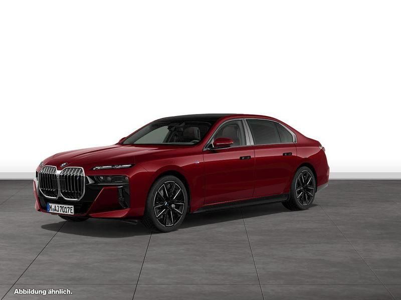 Aventurinrot metallic Gebraucht 2024 BMW i7 Comfort Edition Limousine | 131.664 € - Bild 1/4