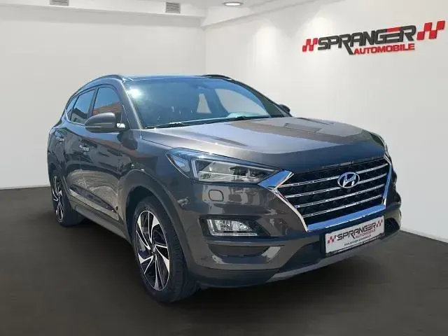 Gebraucht Hyundai Tucson Prime 177 PS (130 kW) 2019 Braun SUV